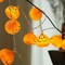 Eggracks by Global Phoenix Halloween String Lights 59IN Total Length Pumpkin LED Lamps